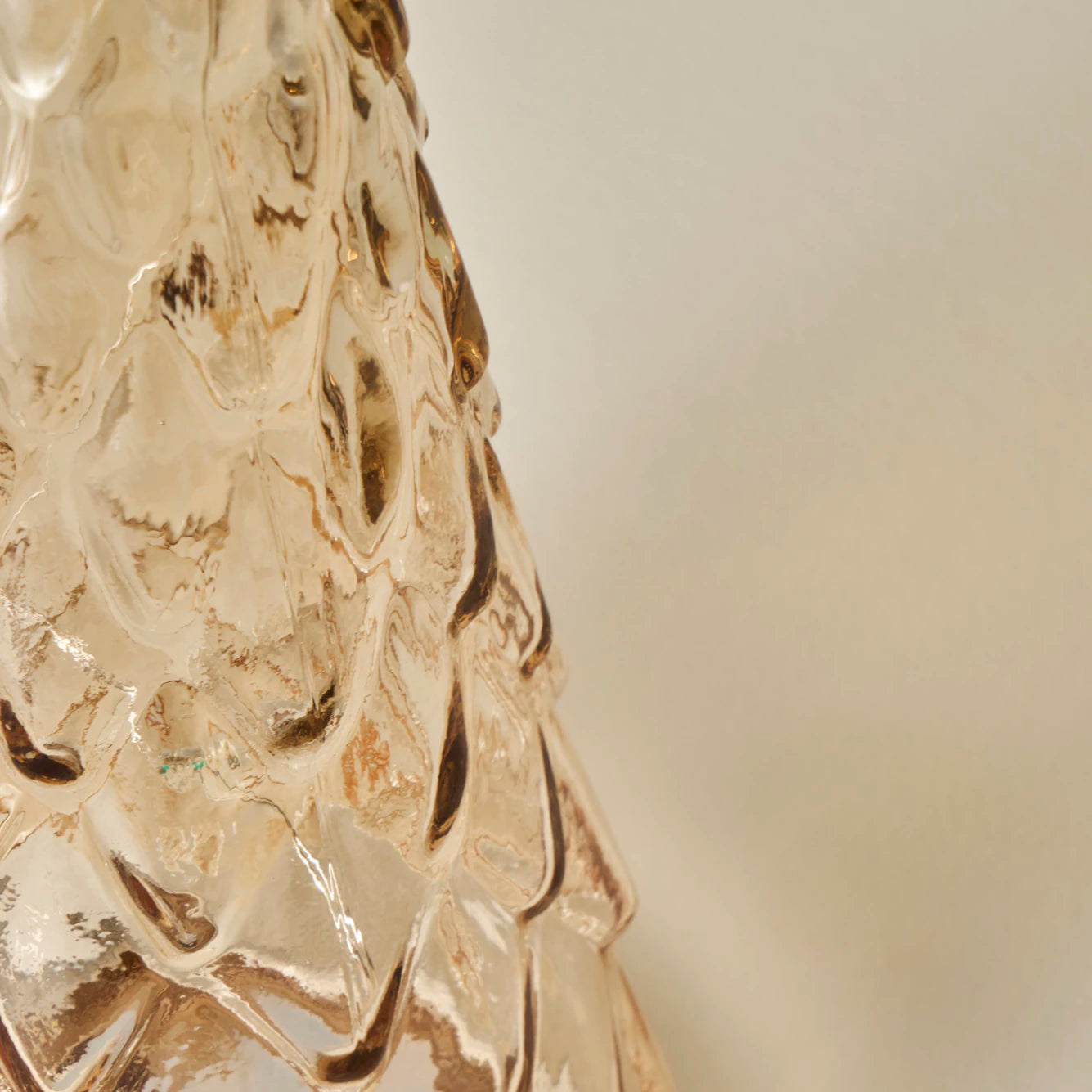 Pine Tree Yılbaşı Ledli Aydınlatma Gold (24 cm) - 4