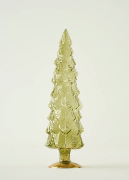 Pine Tree Dekoratif Obje Yeşil (10x10x35 cm)