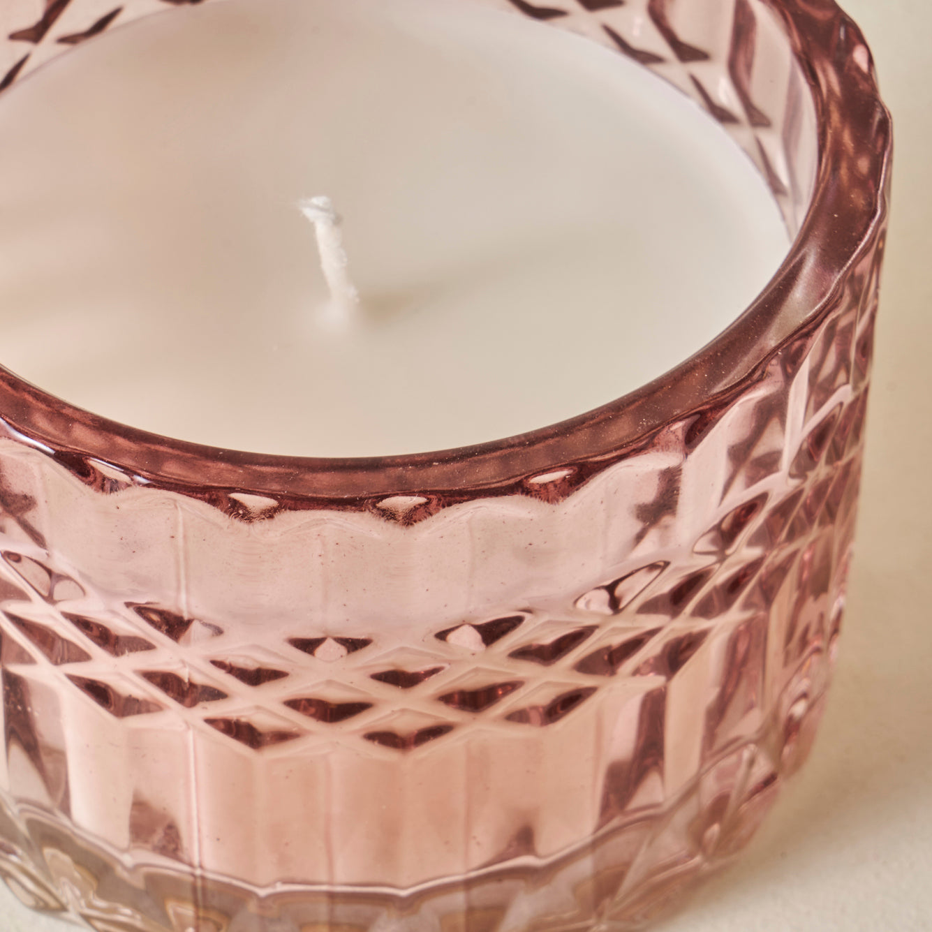 Julio Dekoratif Mum Bordo (9x9x8x7 cm) - PUDRA - 9x9x8,7 cm - 2