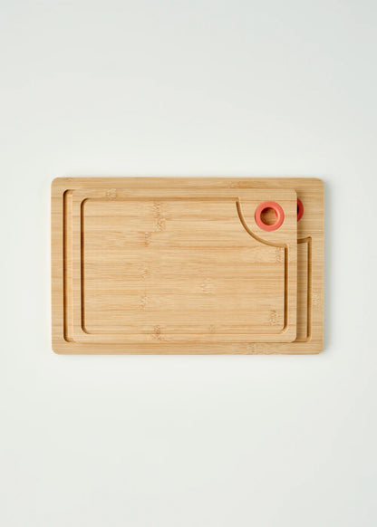 Ronna Bambu Kesme Tahtası Mercan (36x23x1 cm)