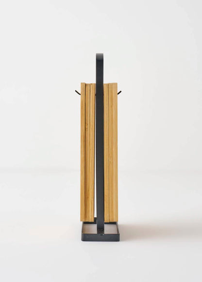 Miron 6'lı Standlı Kesme Tahtası Naturel (16x5x30 cm)
