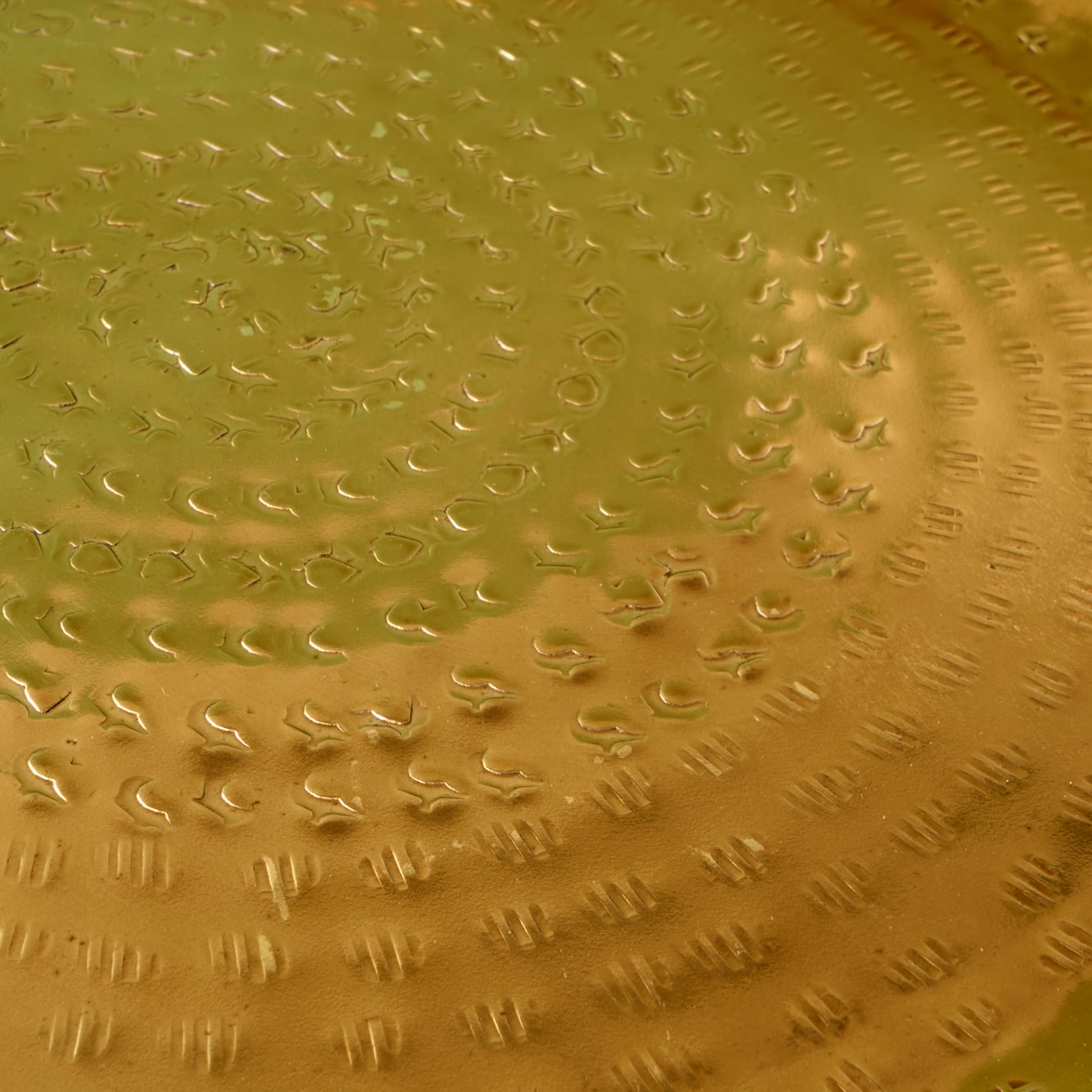 Serra Dekoratif Tabak Gold (29 cm) - 40 cm - GOLD - 4