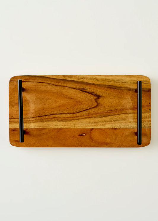 Eliffe Dekoratif Tepsi Naturel (30x15x5 cm)