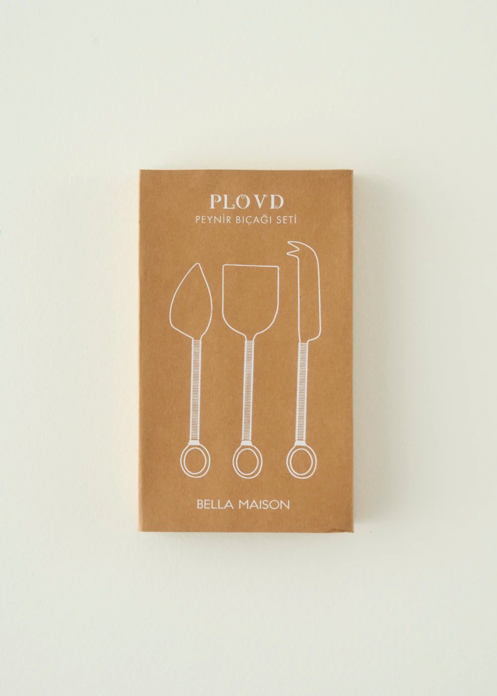 Plovd Peynir Bıçağı Seti Naturel - 6