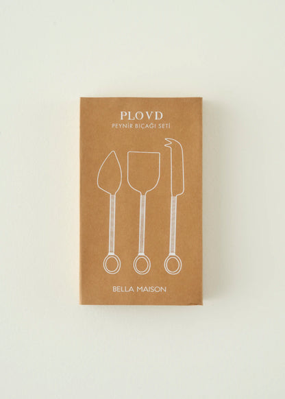 Plovd Peynir Bıçağı Seti Naturel - 6