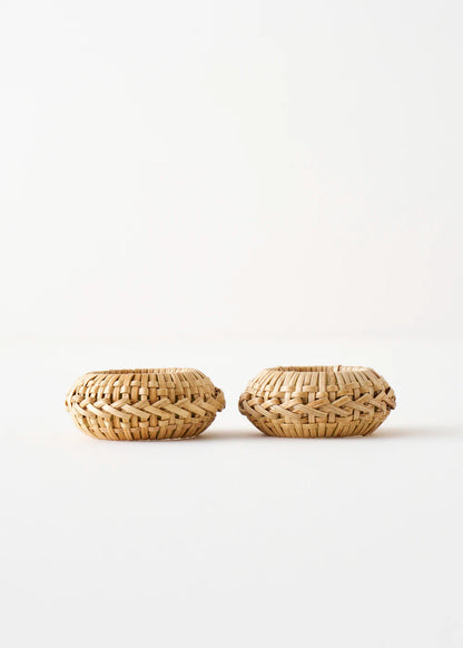 Varna 2'li Peçete Halkası Naturel (6x3 cm)