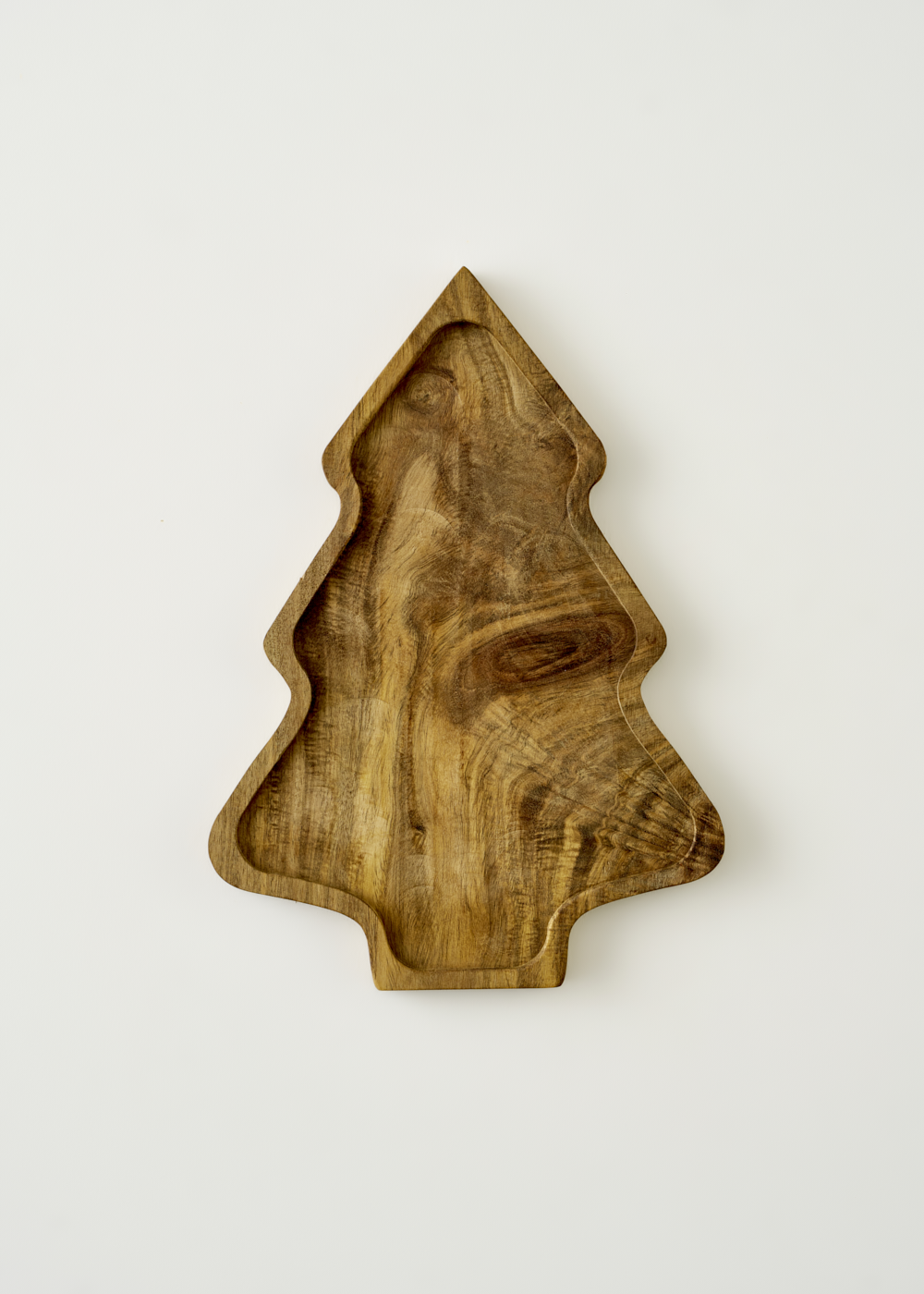 Tree Sunum Tabağı Naturel (28,5x20 cm)