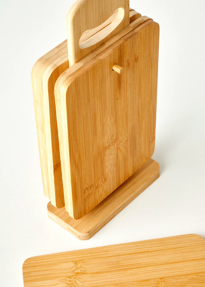Craft 6'lı Kesme Tahtası Seti Naturel (15x7x33 cm) - 3