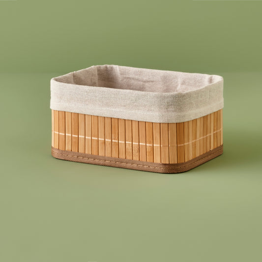 Bres Bambu Düzenleyici Kutu Naturel (32x23x17 cm)