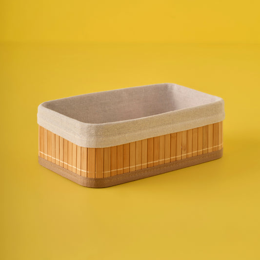 Bres Bambu Düzenleyici Kutu Naturel (20x15x10 cm)