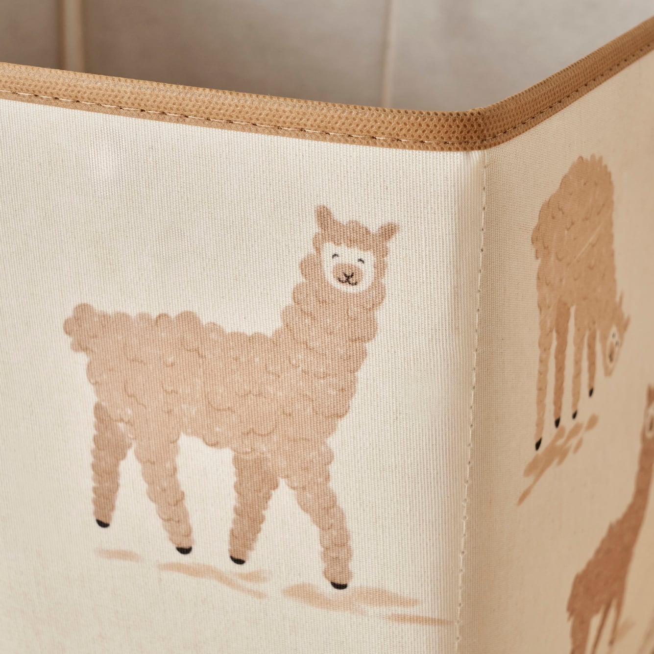 Alpaca Kapaksız Kutu Bej (30x30 cm) - 2