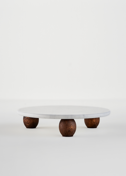 Olmo Mermer Sunum Standı Naturel (25 cm)