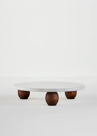 Olmo Mermer Sunum Standı Naturel (25 cm)