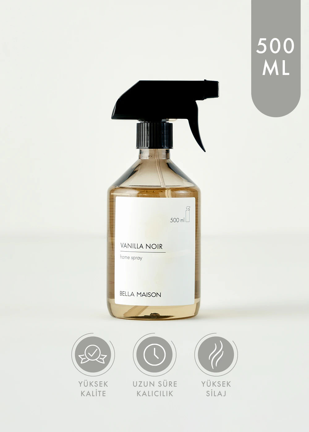 Vanilla Noir Oda Spreyi Siyah (500 ml)