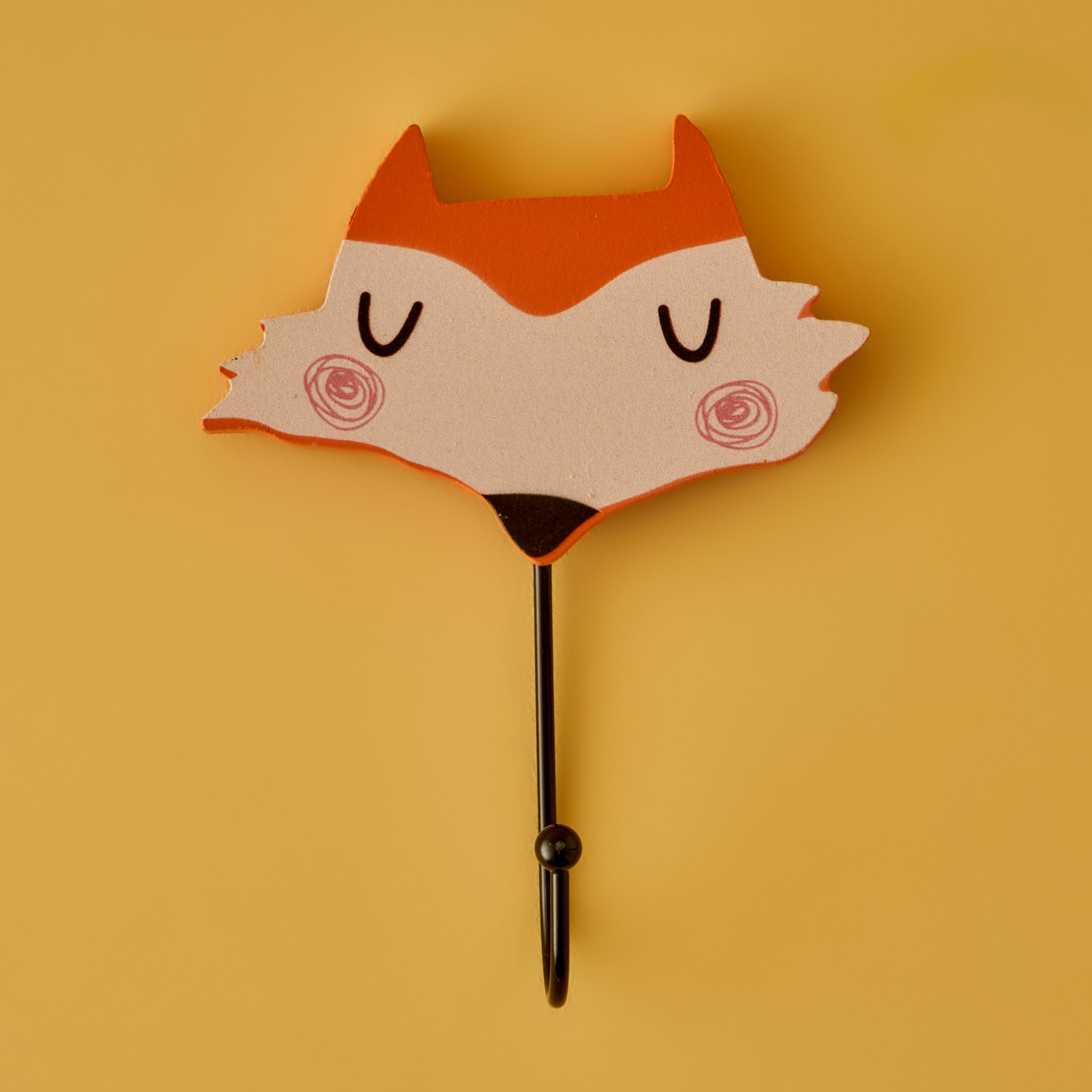 Fox Çocuk Askı Turuncu (11x11x3 cm)