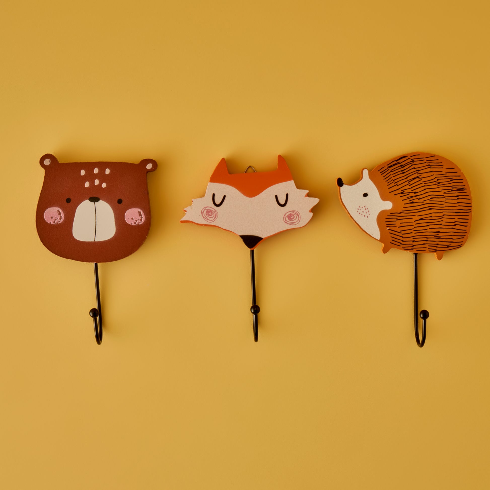 Fox Çocuk Askı Turuncu (11x11x3 cm) - 3