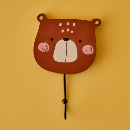 Bear Çocuk Askı Kahverengi (11x11x3 cm)