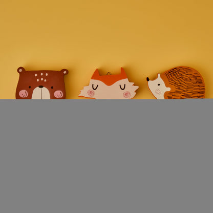 Bear Çocuk Askı Kahverengi (11x11x3 cm) - 3