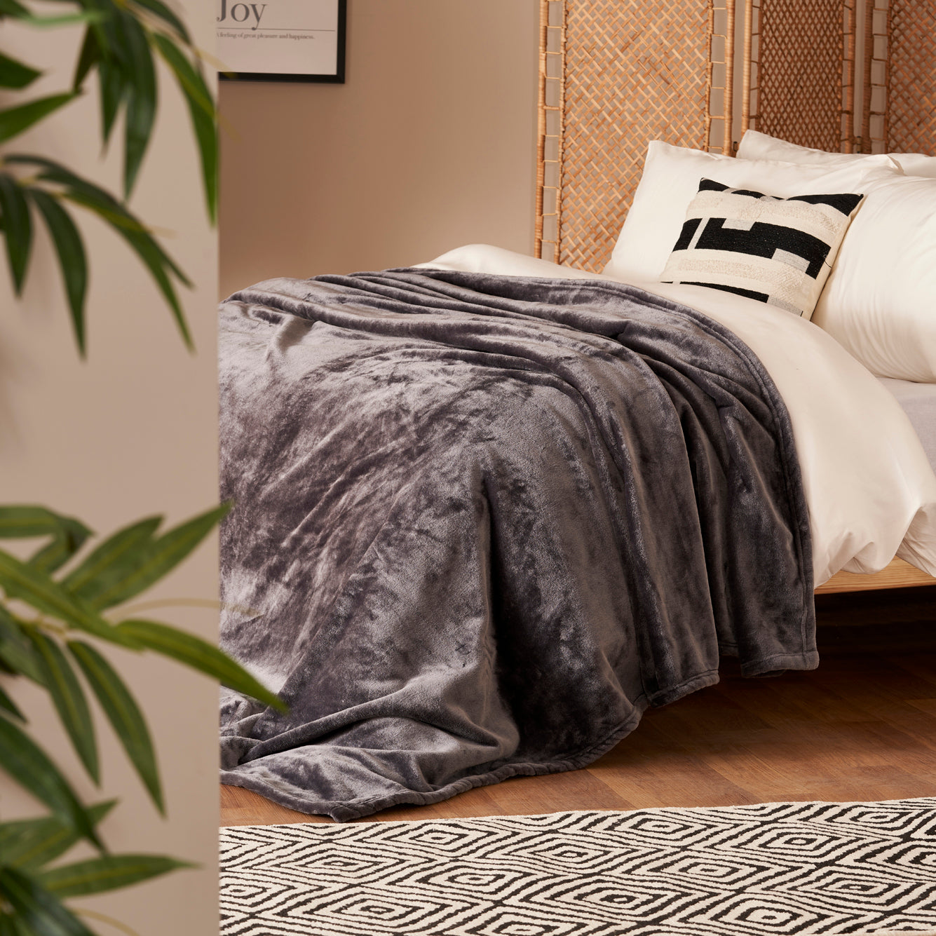 Shelly Wellsoft - 160x220 cm - ANTRASİT - 4