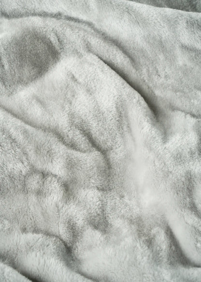 Shelly Wellsoft Çift Kişilik Battaniye Açık Gri (200x220 cm)