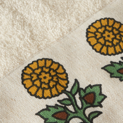 %100 Pamuk Indian Banyo Havlusu Bej (90x150 cm)