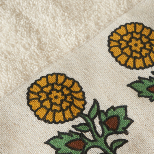 %100 Pamuk Indian Banyo Havlusu Bej (90x150 cm)