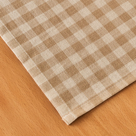 %100 Pamuk Pavia Runner Bej (50x150 cm) - 2