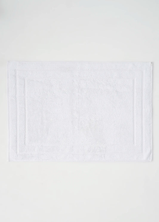 %100 Pamuk Premium Dorita Ayak Havlusu Beyaz (50x70 cm)