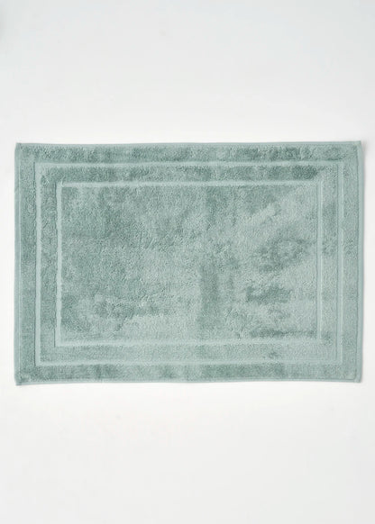%100 Pamuk Premium Dorita Ayak Havlusu Mint (50x70 cm)