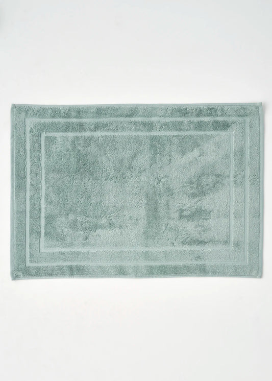 %100 Pamuk Premium Dorita Ayak Havlusu Mint (50x70 cm)
