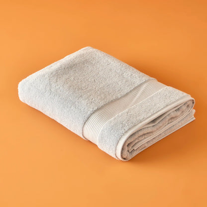%100 Pamuk Premium Dorita Banyo Havlusu Açık Mavi (90x150 cm)