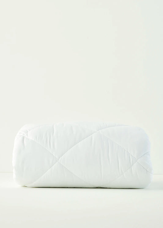 %100 Microfiber Bella Tek Kişilik Yorgan Beyaz (155x215 cm)