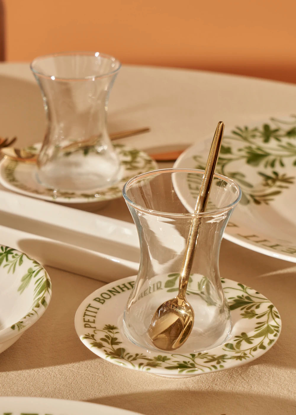 Petit Bonheur Porselen 44 Parça Yemek Ve Kahvaltı Takımı Yeşil - 4