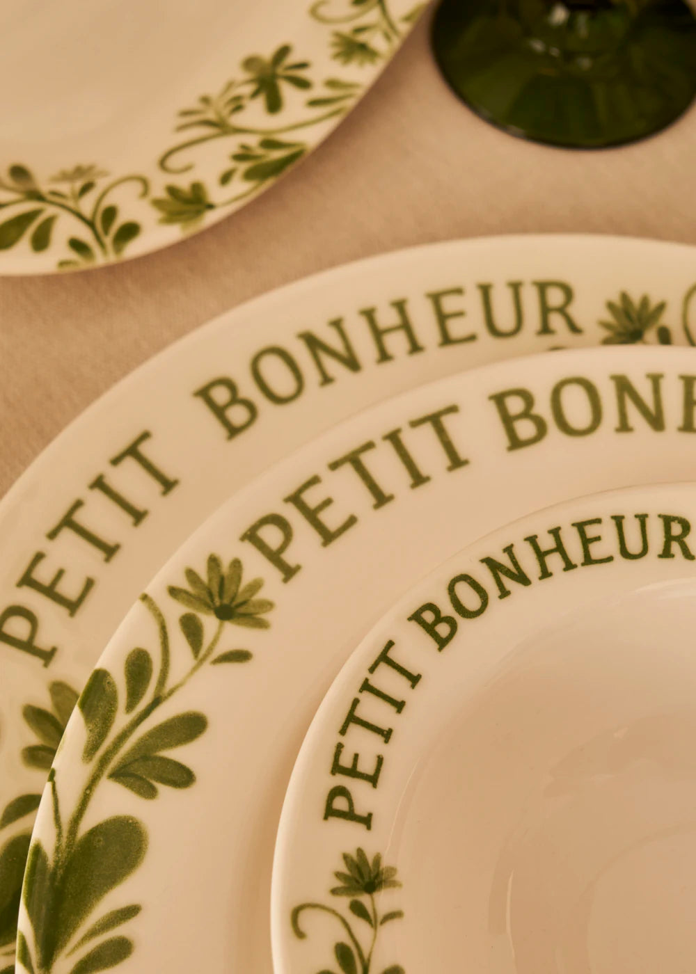 Petit Bonheur Porselen 44 Parça Yemek Ve Kahvaltı Takımı Yeşil - 8