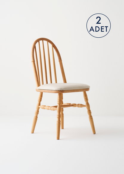 Allure Sandalye Naturel (49x49x96 cm)