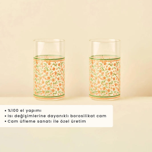 Blossom Meşrubat Bardağı 2'li (420 cc) - 2