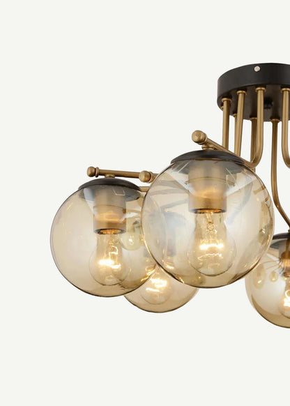 Ophelia 4'lü Avize Gold (33x55 cm) - 6'lı - GOLD 1 - 2