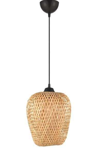 Muriel Rattan Sarkıt Avize Naturel (29x22 cm)