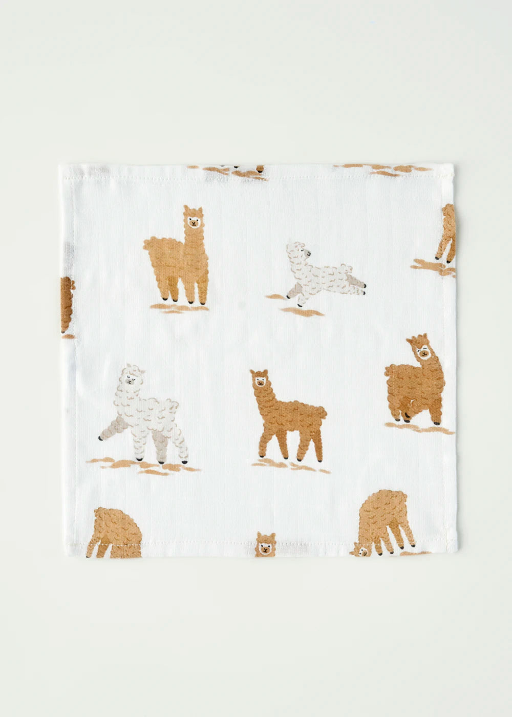 Alpaca Ağız Silme Bezi Seti 4'lü Bej (30x30 cm) - 3