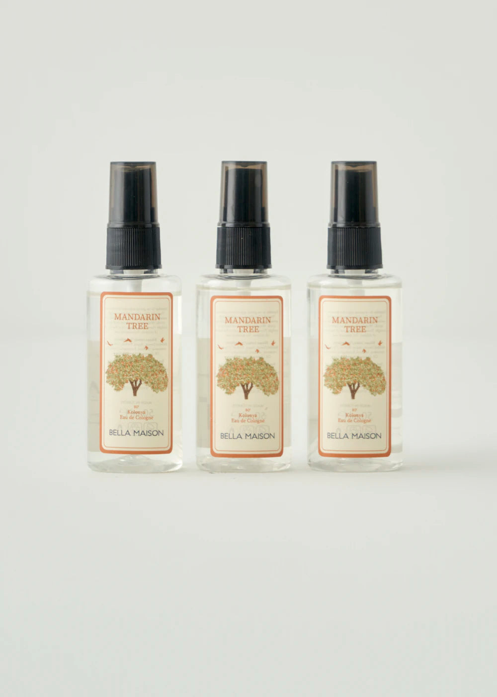 Mandarin Tree Kolonya 3'lü Turuncu (50 ml)