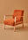 Cinnamon İskandinav Berjer (70x85x75 cm)