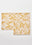 %100 Pamuk Corner Paspas Takımı Hardal (60x100 - 50x60 cm)