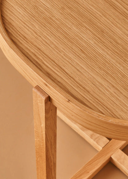 Stella Zigon Sehpa Naturel (42x42 cm)