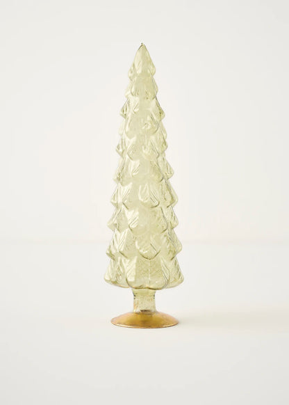 Pine Tree Dekoratif Obje Naturel (10x10x35 cm)