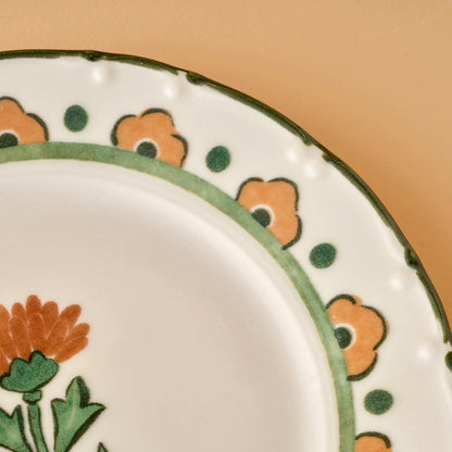 Tulip Porselen 4'lü Pasta Tabağı Seti (19 cm) - 2