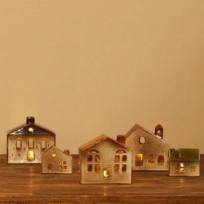 Home Stone Yılbaşı Ledli Aydınlatma Turuncu (8x7 cm) - 2