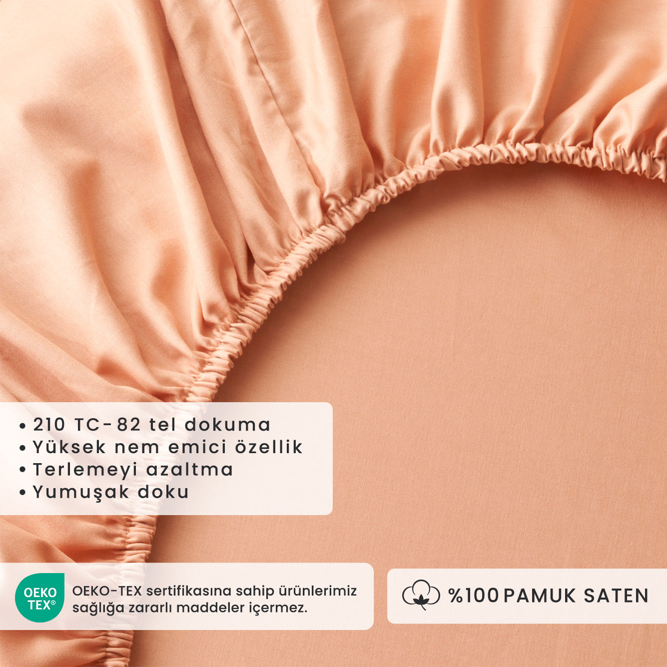 %100 Pamuk Saten - 2