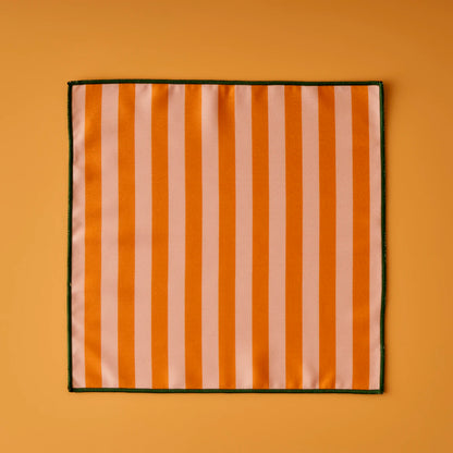 Line Pamuklu Peçete Turuncu (40x40 cm)