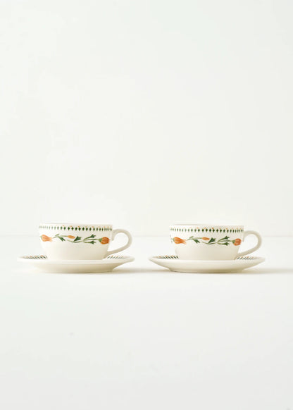 Tulip 2'li Çay Fincanı (270 cc)