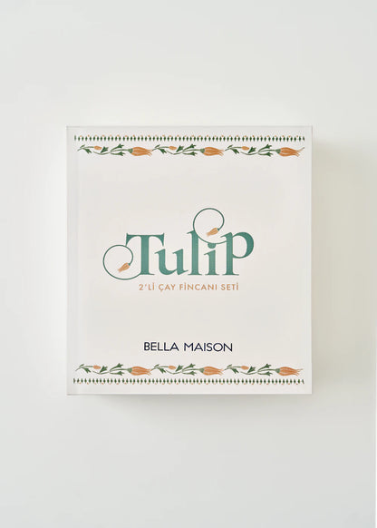 Tulip 2'li Çay Fincanı (270 cc) - 5